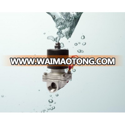 2W160-15 1/2 Inch Stainless Solenoid Valve Hot Water