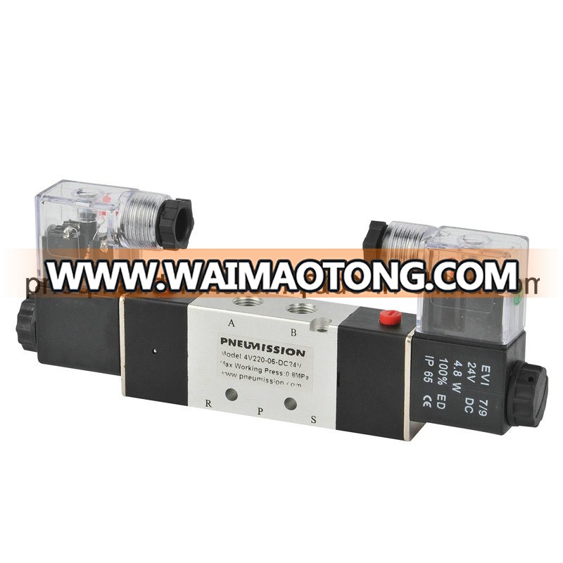 Pneumatic Solenoid Valve (4V series) China Pneumatic Valve