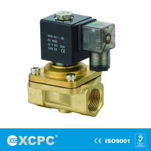 PU Series 2/2 Way Solenoid Brass Valve